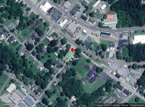 132 S Main Gq St, Salisbury, NC Parcel Map