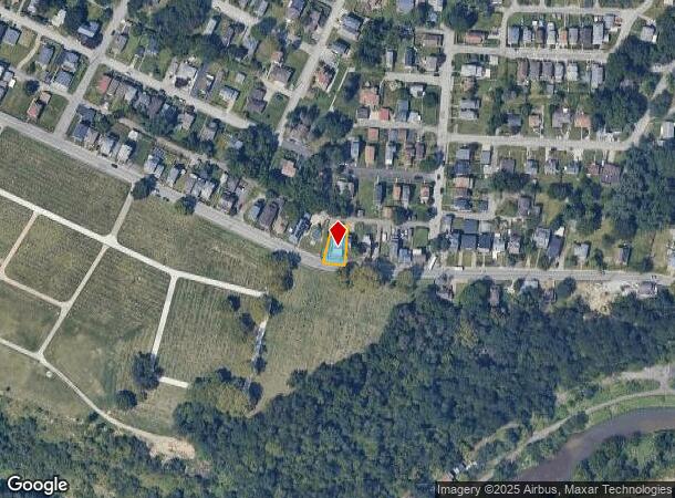  1518 Chartiers Ave, Mc Kees Rocks, PA Parcel Map