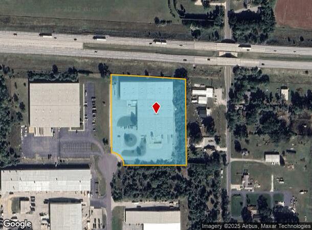  2912 Leer Ct, Elkhart, IN Parcel Map