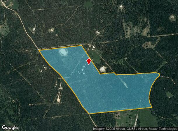  2105 County Road 14A, Hallettsville, TX Parcel Map