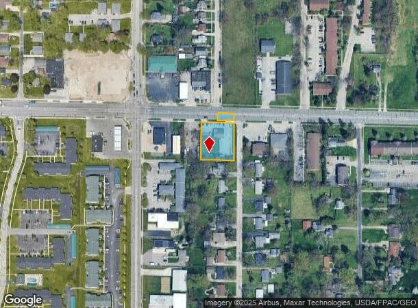 5883 Dorr St, Toledo, OH Parcel Map