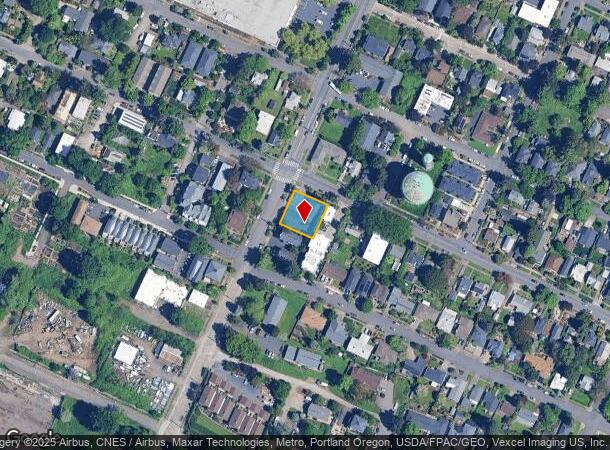  8130 N Willamette Blvd, Portland, OR Parcel Map
