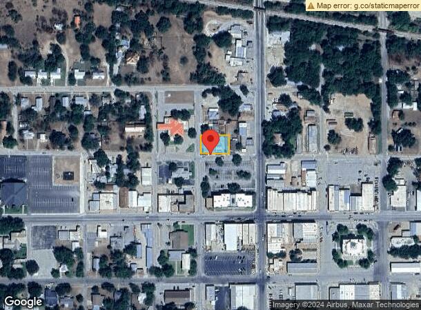  301 E Brown St, San Saba, TX Parcel Map