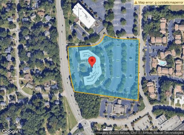  4700 Falls Of Neuse Rd, Raleigh, NC Parcel Map