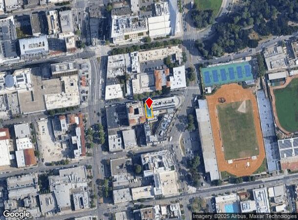  2134 Allston Way, Berkeley, CA Parcel Map