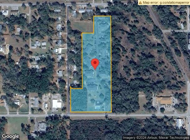  500 W Park Ave, Chiefland, FL Parcel Map