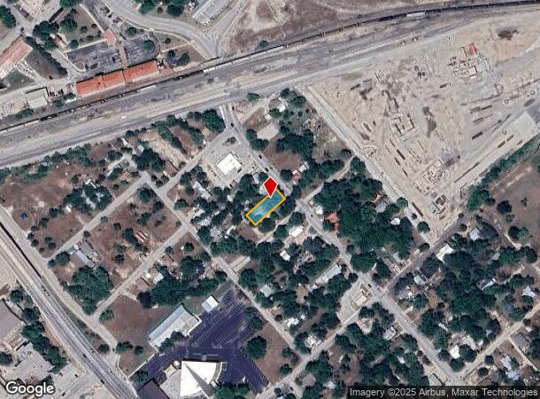1017 Vine St, Brownwood, TX Parcel Map