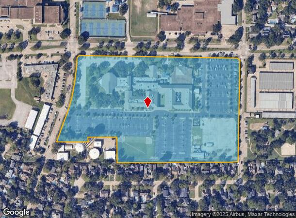  20555 Kingsland Blvd, Katy, TX Parcel Map