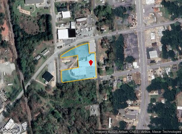 1304 S Towers St, Anderson, SC Parcel Map