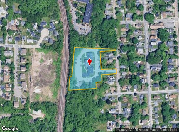  80 Locust Ave, Worcester, MA Parcel Map
