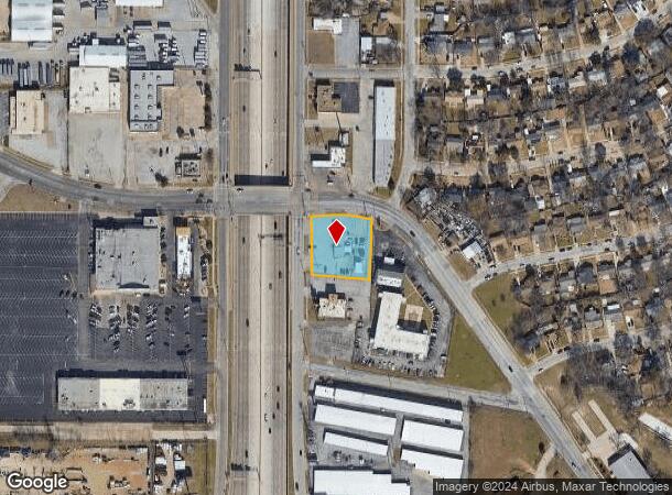  4851 South Fwy, Fort Worth, TX Parcel Map