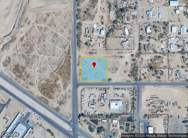  S Tomahawk Rd At East 12Th Ave, Apache Junction, AZ Parcel Map