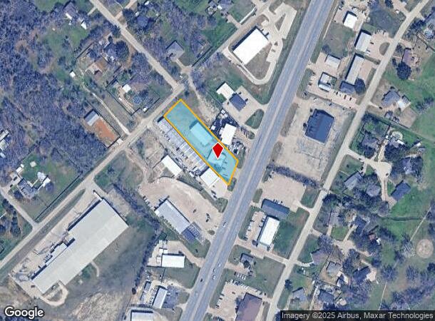  625 N Broadway St, Joshua, TX Parcel Map