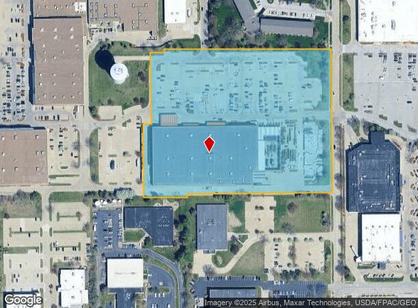 1700 36Th St, West Des Moines, IA Parcel Map