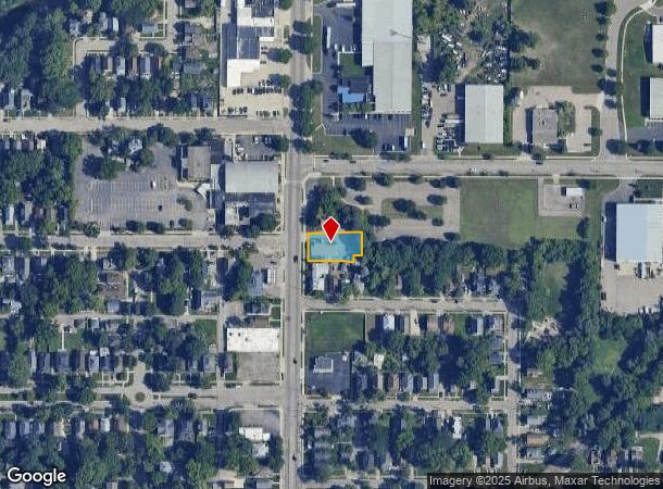 1511 S Washington Ave, Lansing, MI Parcel Map