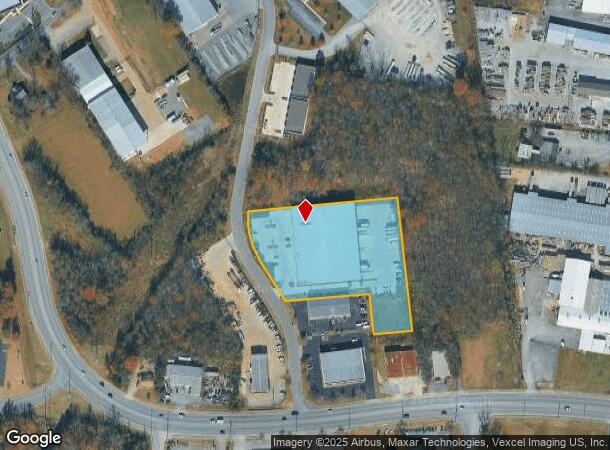 708 Captain Joe Fulghum Dr, Murfreesboro, TN Parcel Map