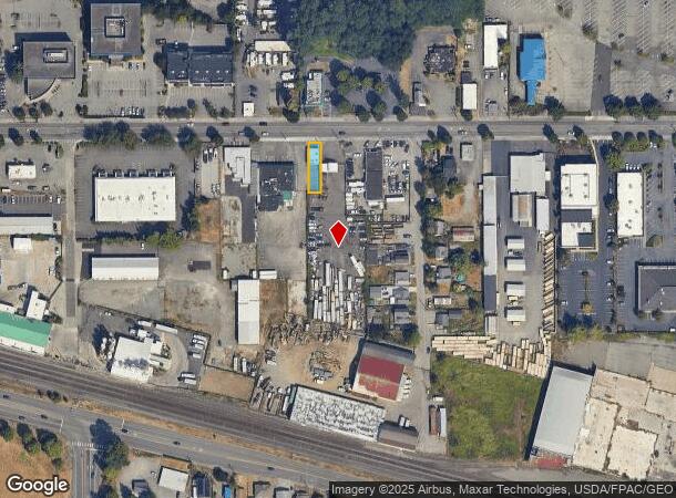  1118 E Main, Puyallup, WA Parcel Map