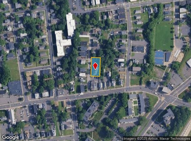  11 Erwin Pl, New Britain, CT Parcel Map