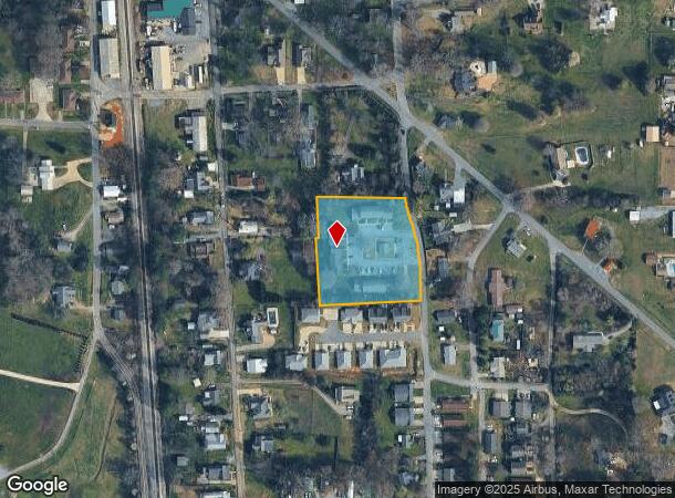 100 Lawrence St, Adairsville, GA Parcel Map
