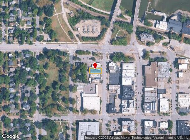  613 Vermont St, Lawrence, KS Parcel Map