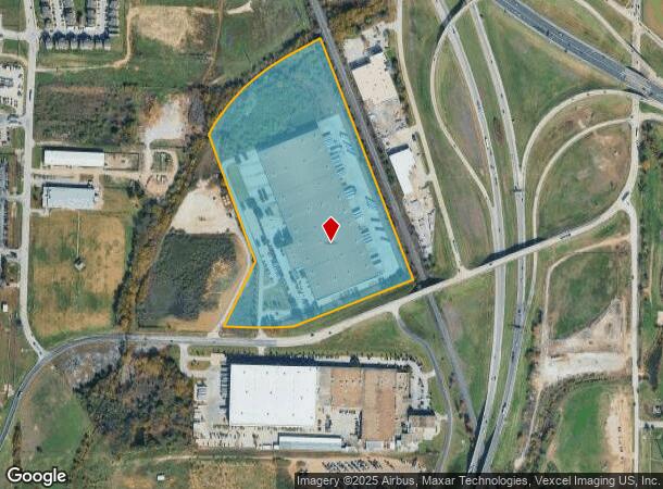 2900 Airport Rd, Denton, TX Parcel Map