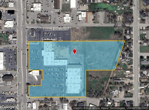  1327 Main St, Billings, MT Parcel Map