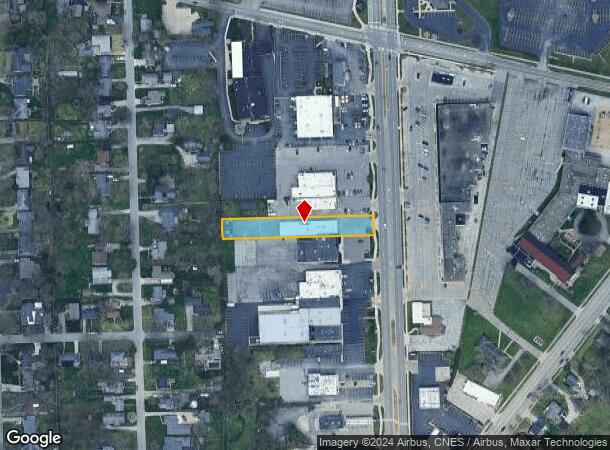  3413 N Anthony Blvd, Fort Wayne, IN Parcel Map