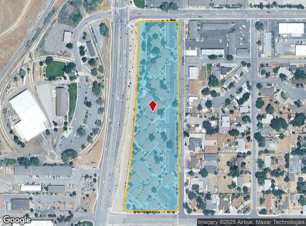  2100 California St, Carson City, NV Parcel Map