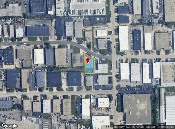  225 W Laura Dr, Addison, IL Parcel Map