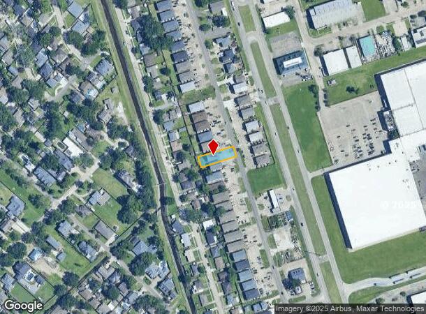 1428 Hickory Ave, New Orleans, LA Parcel Map