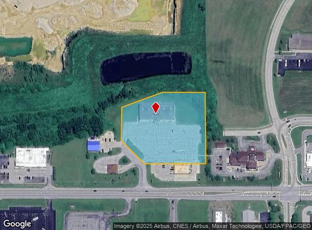  151 Millenium Dr, Platteville, WI Parcel Map