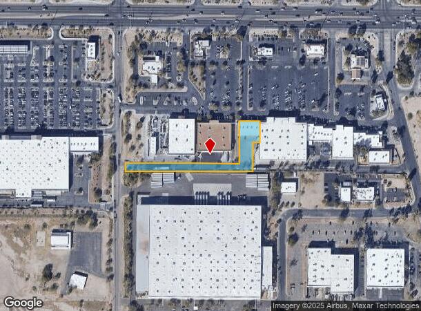  1685 W Valencia Rd, Tucson, AZ Parcel Map