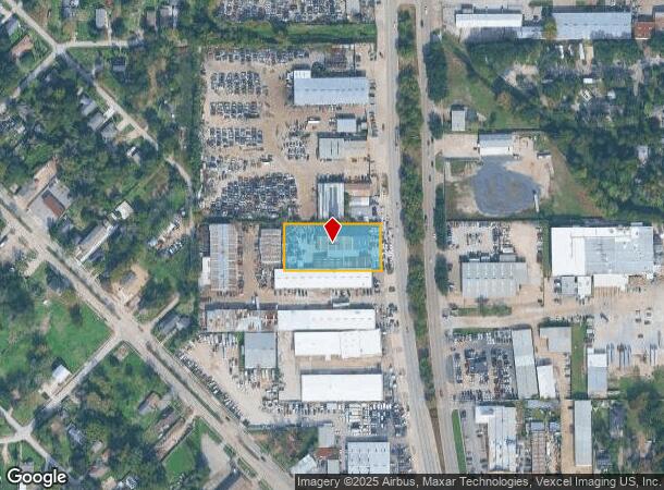 6015 N Shepherd Dr, Houston, TX Parcel Map