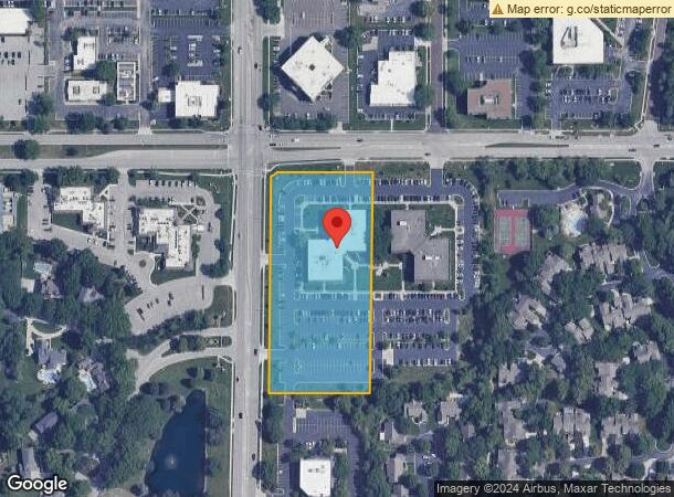  4601 College Blvd, Leawood, KS Parcel Map