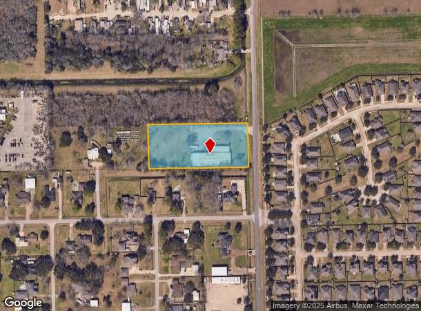  1950 Oday Rd, Pearland, TX Parcel Map