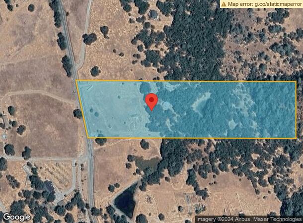  5791 Salmon Falls Rd, Pilot Hill, CA Parcel Map