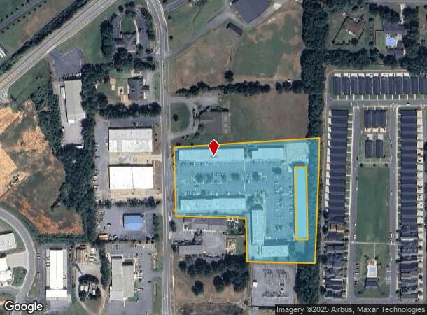  650 Henderson Dr, Cartersville, GA Parcel Map