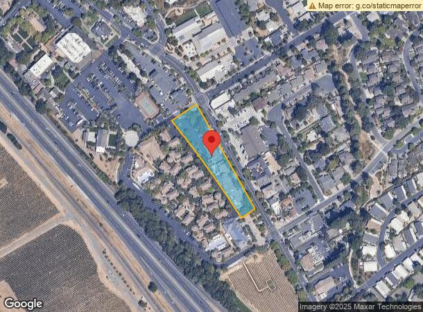  6495 Washington St, Yountville, CA Parcel Map