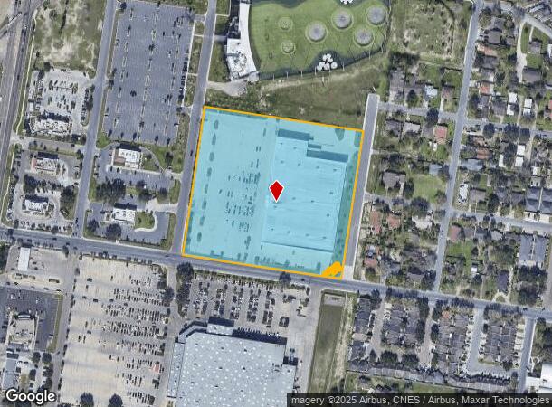  1600 W Kelly Ave, Pharr, TX Parcel Map