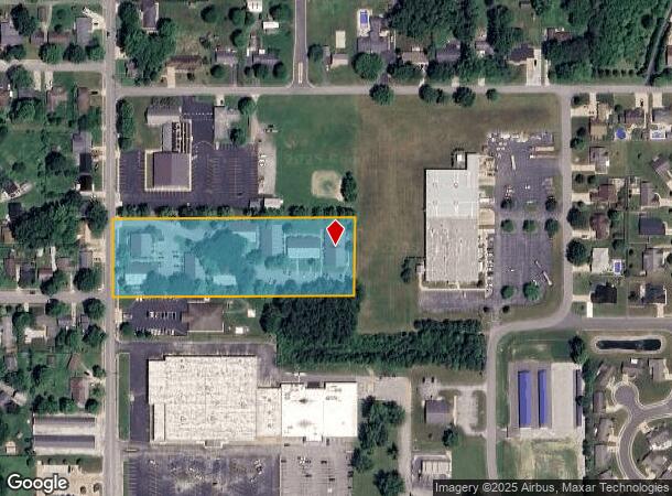 400 N 10Th St, Gas City, IN Parcel Map