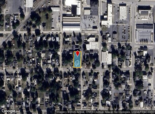  422 W Sandusky St, Findlay, OH Parcel Map