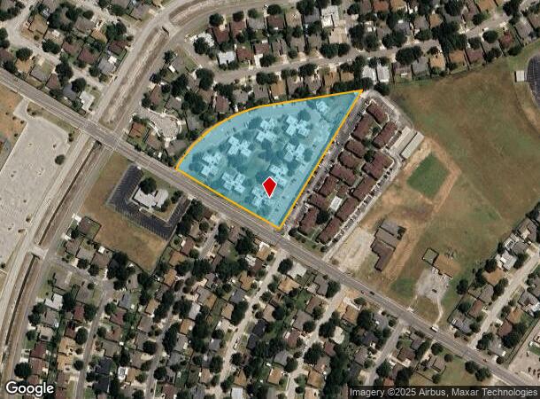 410 Lang Rd, Portland, TX Parcel Map