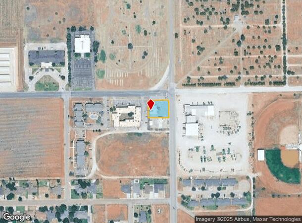1055 N 20Th St, Slaton, TX Parcel Map