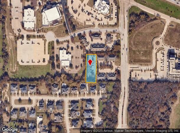 1330 N White Chapel Blvd, Southlake, TX Parcel Map