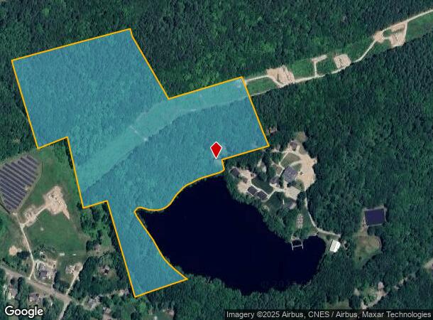  150 Richardson Corner Rd, Charlton, MA Parcel Map