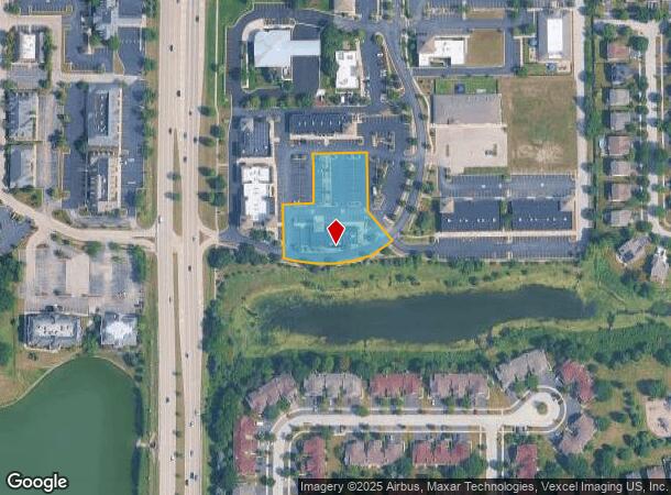 1975 Springbrook Square Dr, Naperville, IL Parcel Map