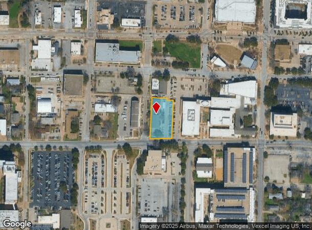 305 S Oak St, Crowley, TX Parcel Map