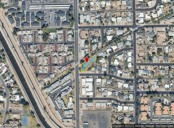  7625 N 12Th St, Phoenix, AZ Parcel Map