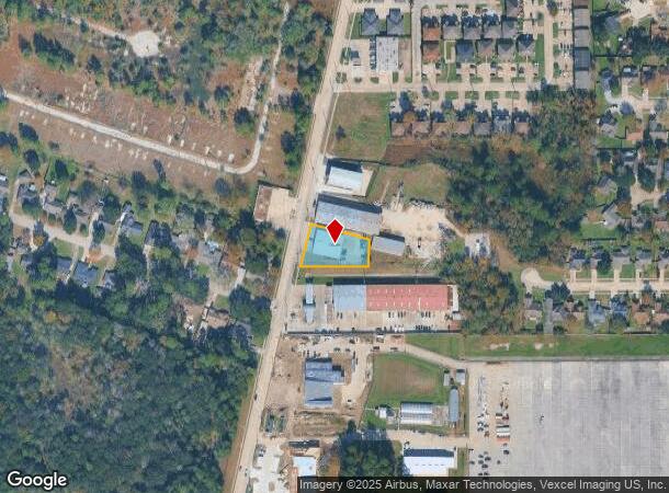  1203 S Houston Ave, Humble, TX Parcel Map