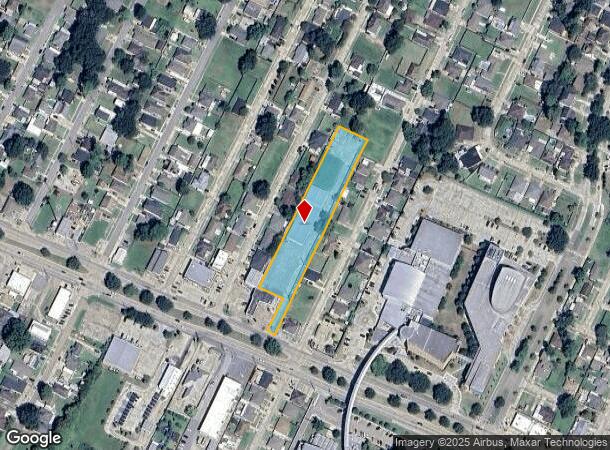  1009 E Judge Perez Dr, Chalmette, LA Parcel Map